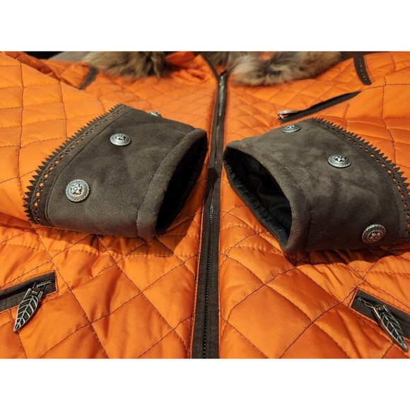 M. Miller Skiwear Parka Jacket Womens Size XXL Ultrasuede Thinsulate Ulta NEW - Picture 5 of 15